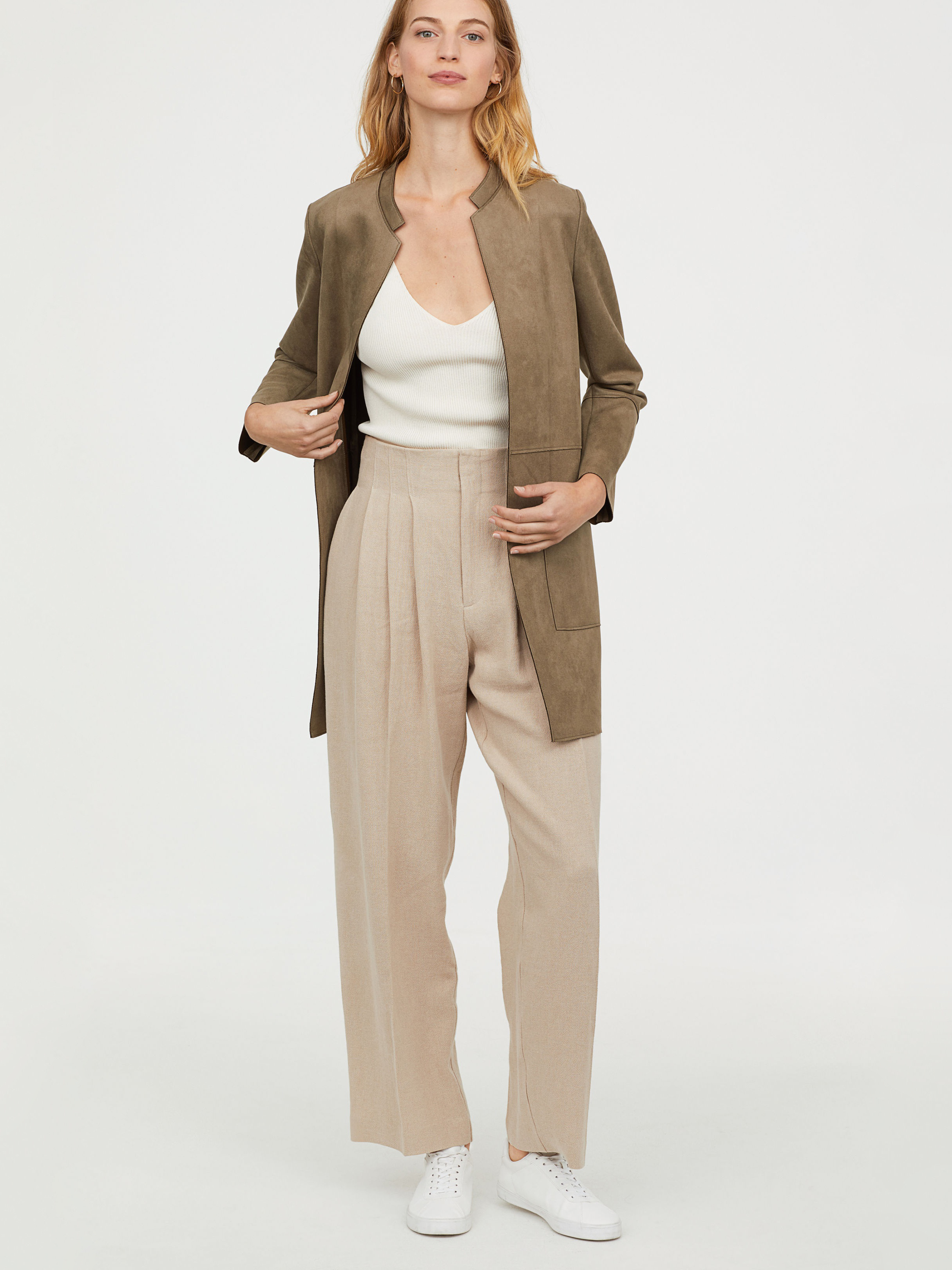 

Пальто H&M 6841058-ACYC 36 Хаки