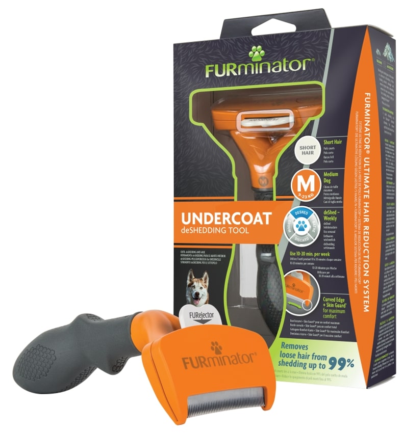 

Фурминатор для собак с короткой шерстью FURminator размер М (691665) (4048422141372)