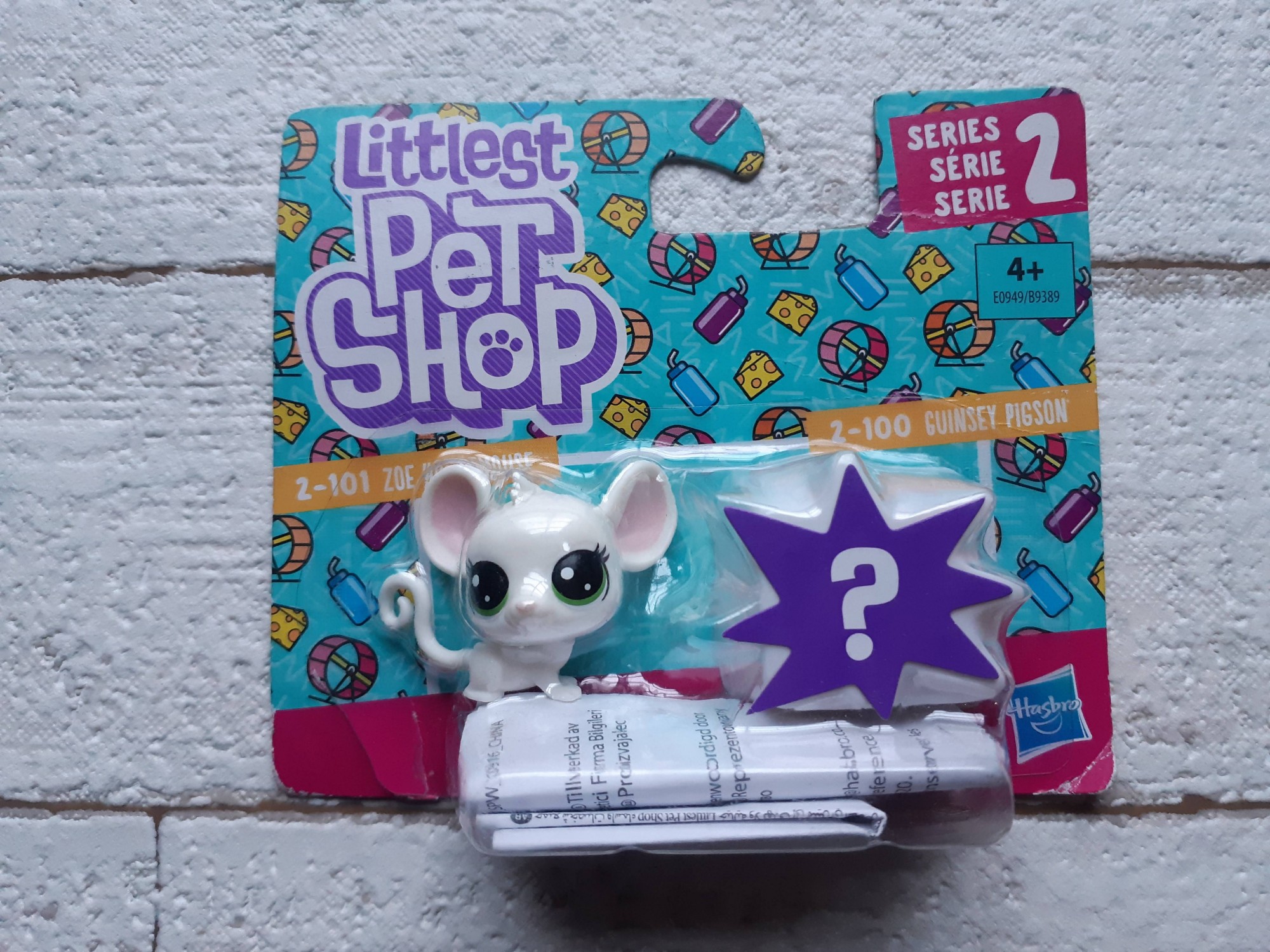

Игровой набор Hasbro Littlest Pet Shop Mouse&Guinea Pig Два пета B9389 E0949