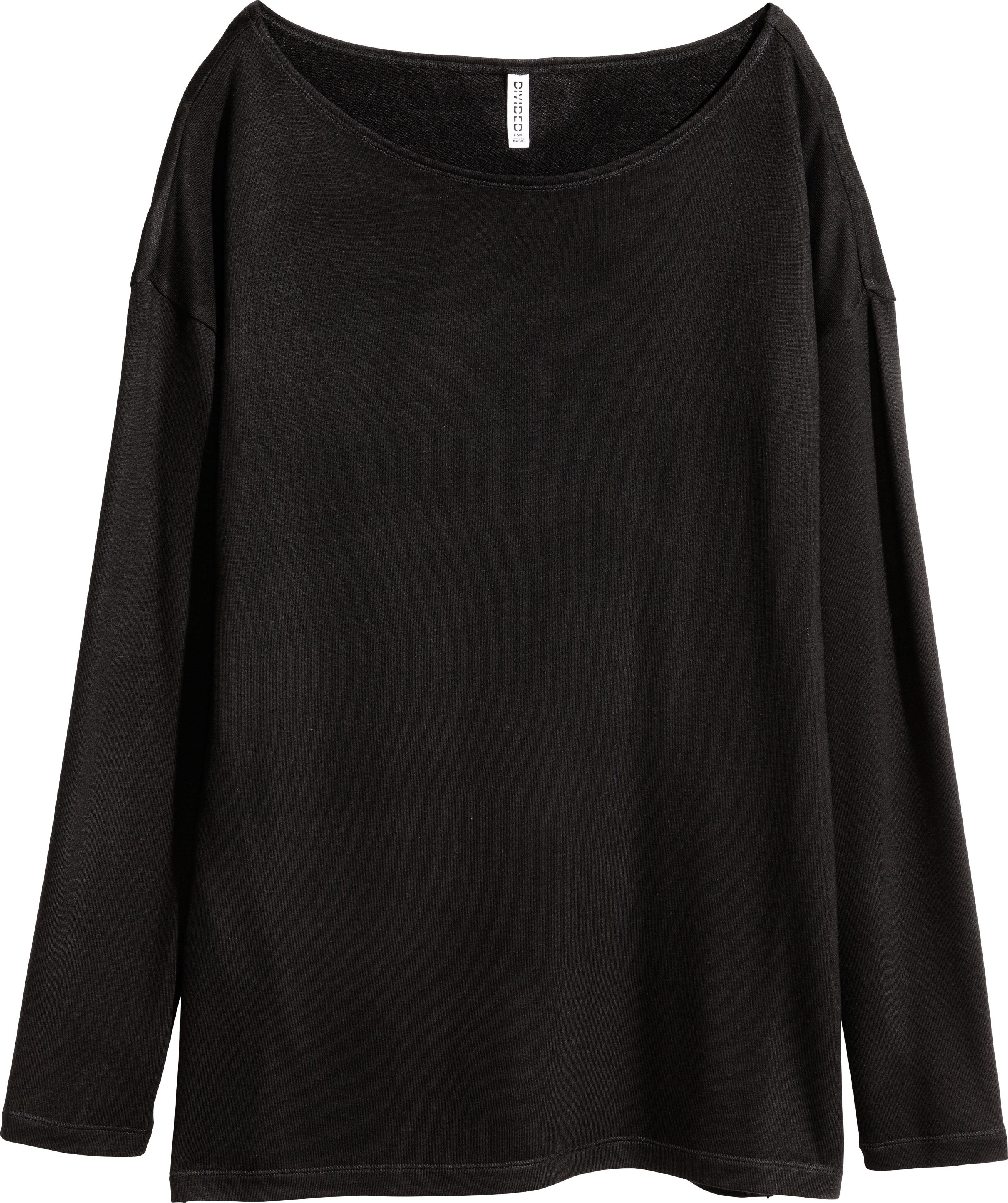 

Лонгслив H&M 4383336-AAAD XS Черный