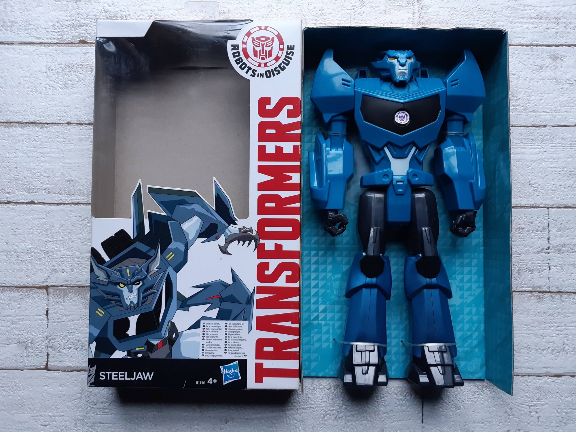 

Робот фигурка Hasbro Transformers Titan Heroes Steeljaw B0760 B1545