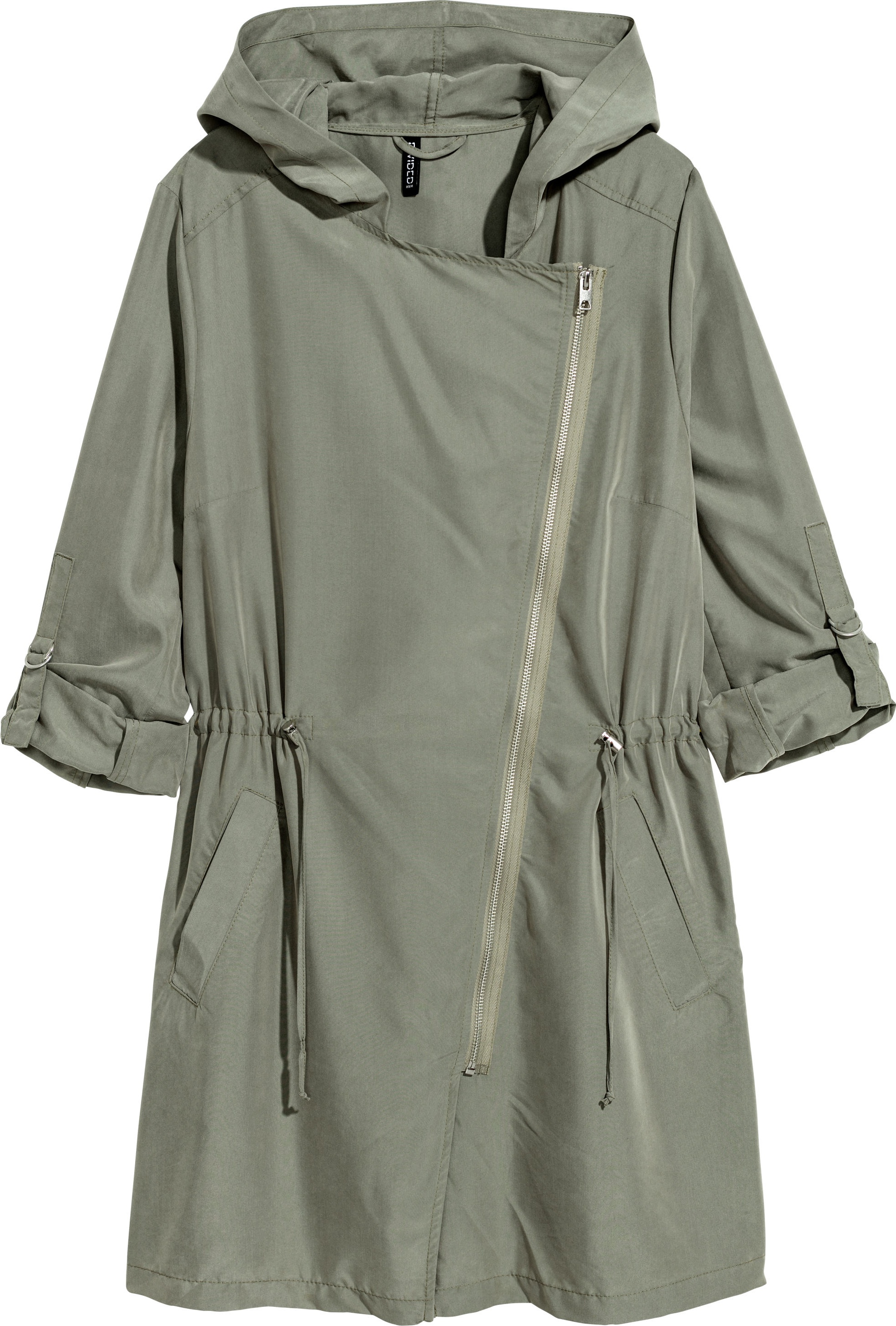 

Плащ H&M 5453037-ACYC 34 Хаки