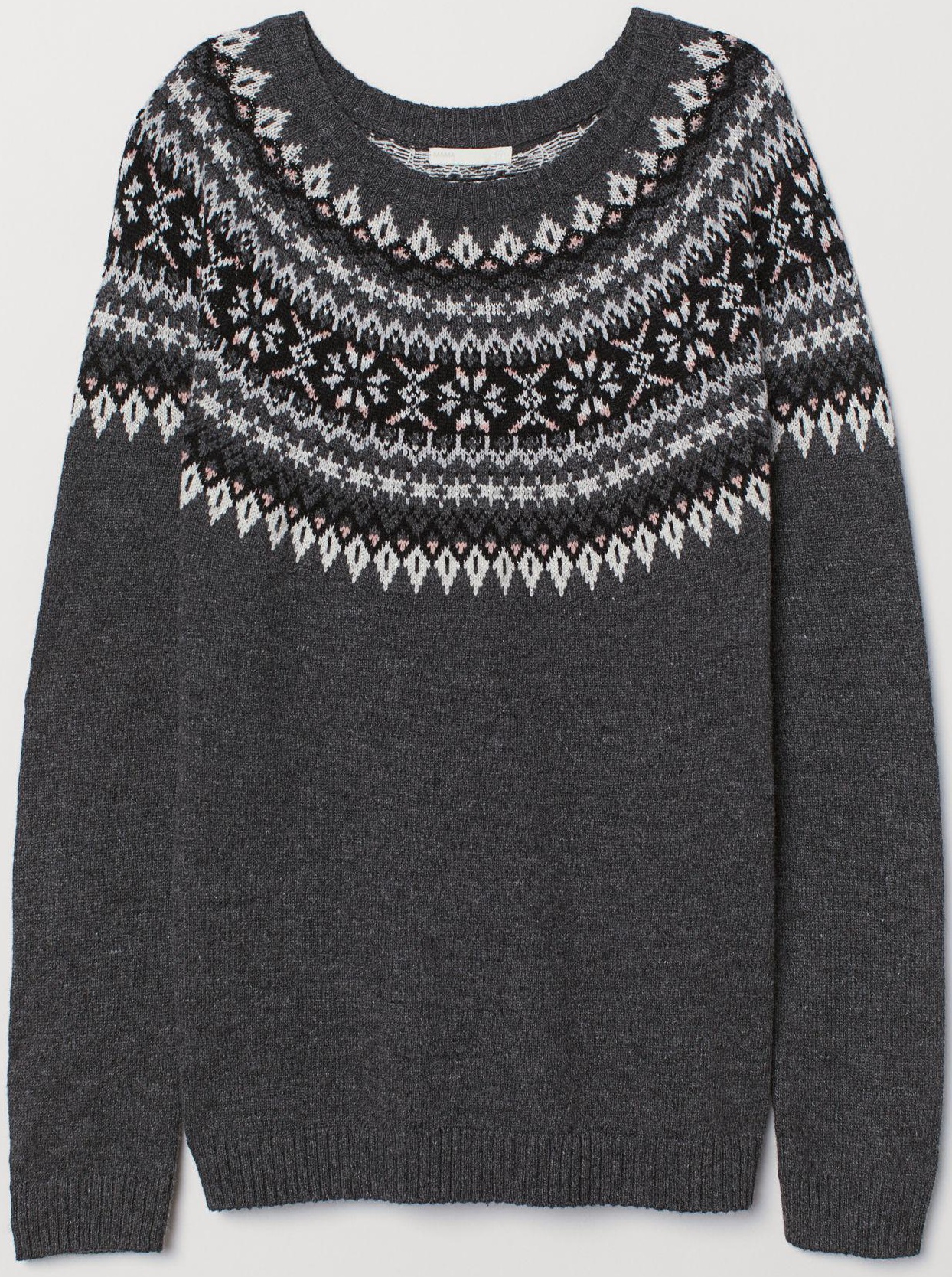 

Джемпер H&M 6824688-AASL L Темно-серый