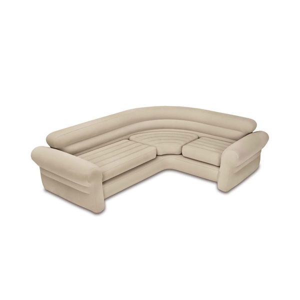 

Угловой надувной диван Intex 68575 (2.57 x 2.03 x 76 см) Corner Sofa