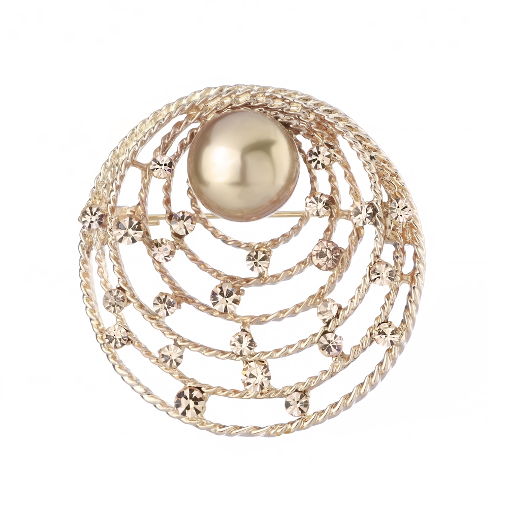 

Брошь Sincera Gold Pearl (02-18547)