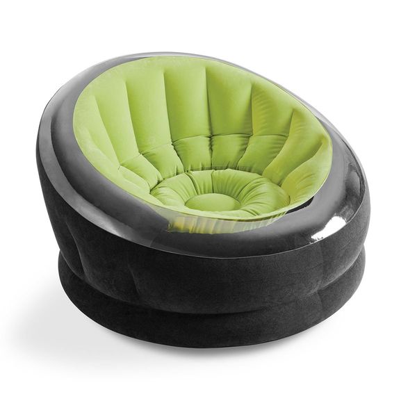 

Надувное кресло Intex 68582 (1.12 x 1.09 x 69 см) Салатовый Empire Chair