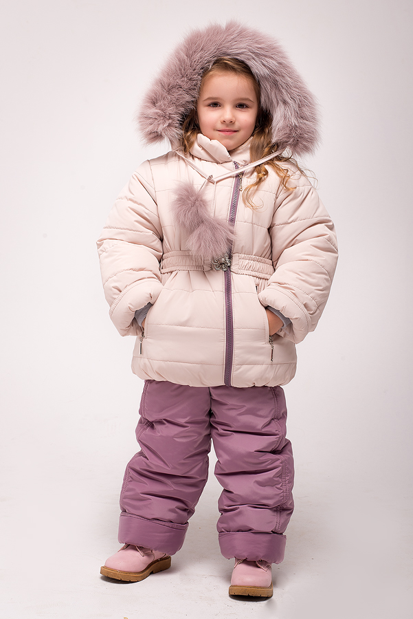 

Комплект (куртка + полукомбинезон) Алиса 025 28 80-86 см Кремовый