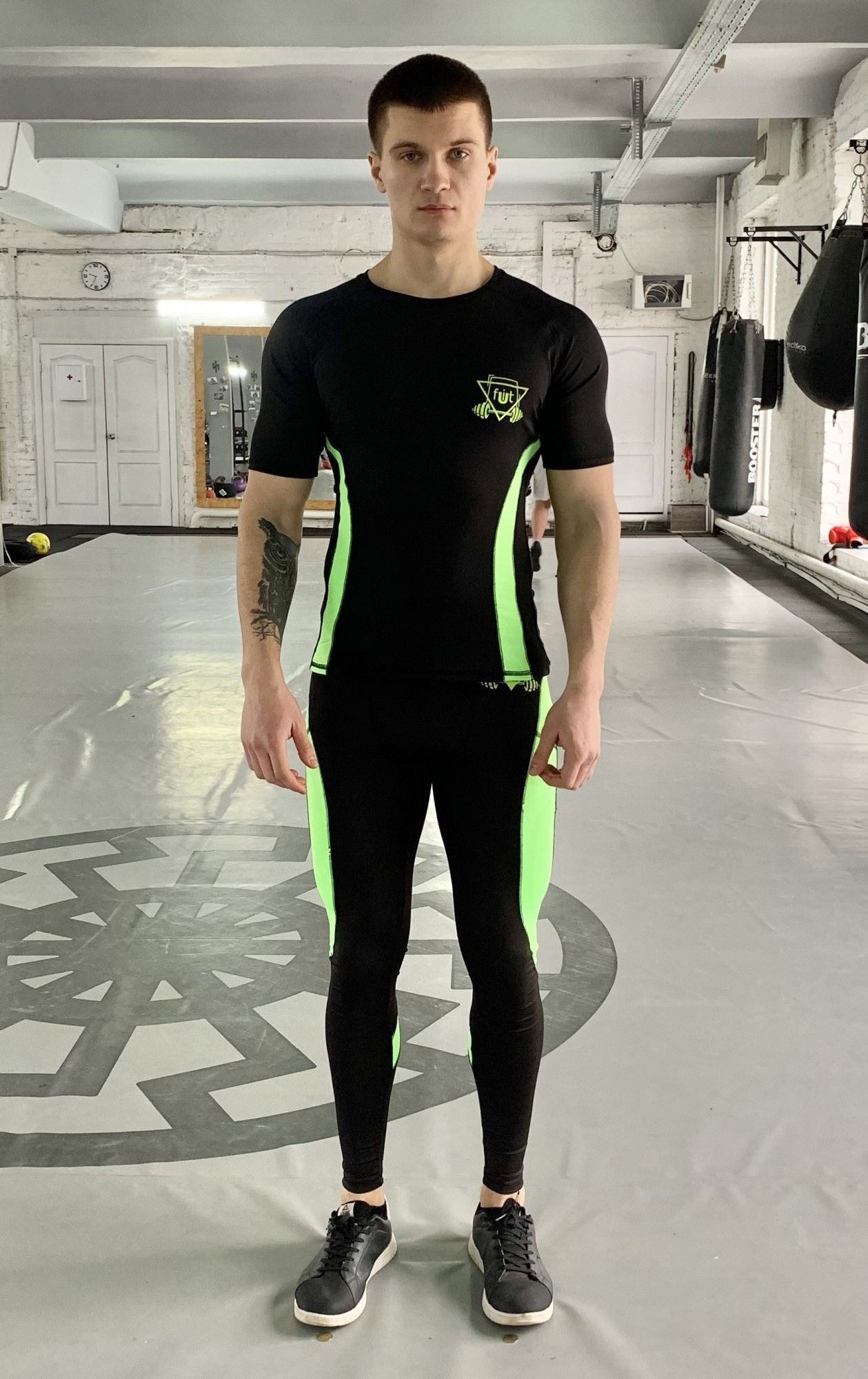 

Компрессионный мужской рашгард Armm G-black FitU XL Черный