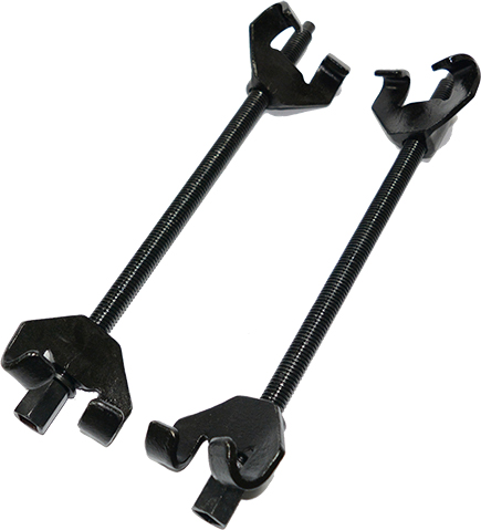 

Стяжки пружин двозахопні Стандарт Chrome vanadium L 370 мм