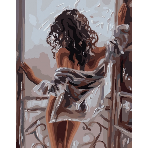 

Картина по номерам ТМ Идейка "Женская красота" 40*50см КНО4602