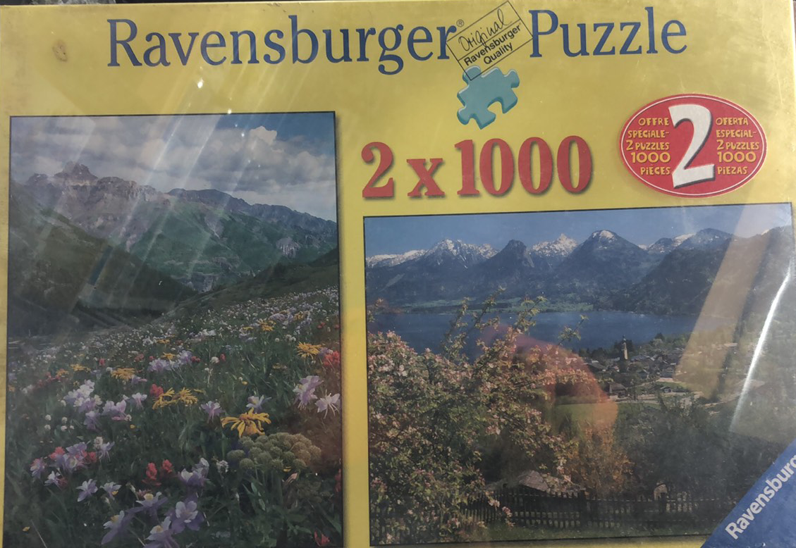 

Пазл Ravensburger Горы 2х1000 эл.