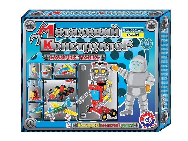 

Конструктор металевий Технок Космічна техніка (2094)