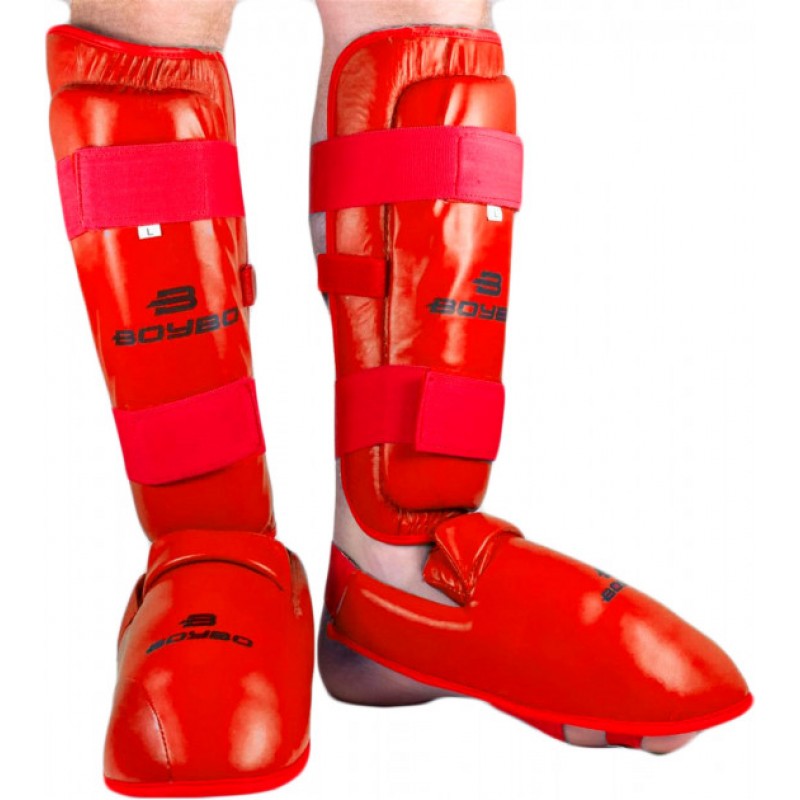 

Защита голеностопа для каратэ BoyBo Fleх XS красный, код: ZD-73-1