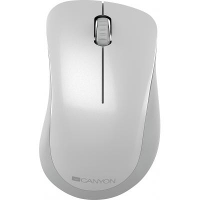 

Мышка Canyon MW-11 Wireless Pixart White Grey (CNE-CMSW11PW)