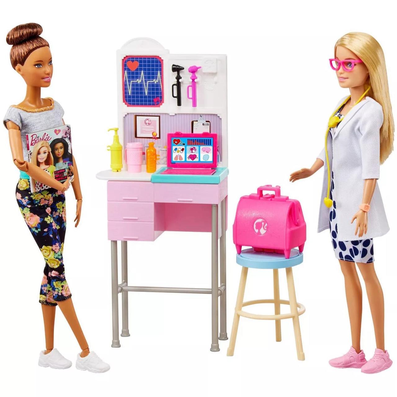 Игровой набор Барби Доктор Barbie Careers Medical Doctor Doll Playset –  фото, отзывы, характеристики в интернет-магазине ROZETKA от продавца: Gotta  Dolls | Купить в Украине: Киеве, Харькове, Днепре, Одессе, Запорожье, Львове