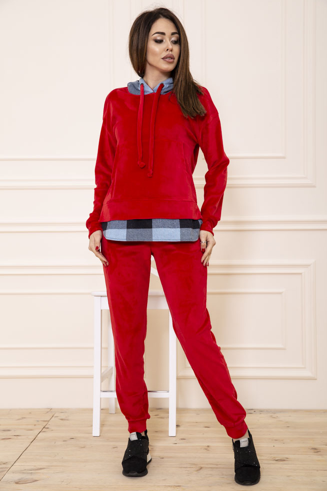 

Спортивный костюм AGER XXL Красный 119R271