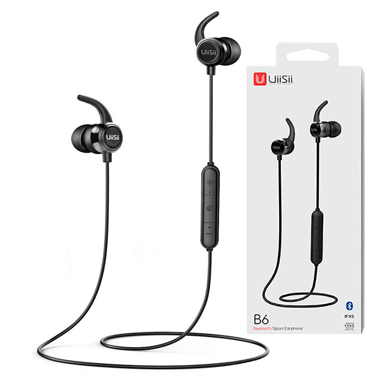 

Bluetooth наушники с микрофоном UiiSii B6 черные