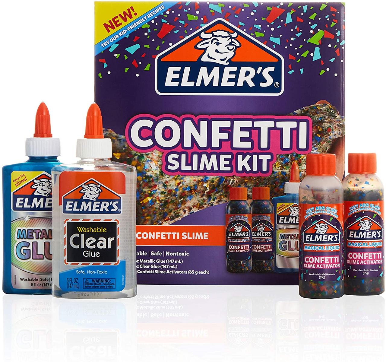 

Клей Эльмерс для слаймов Конфетти Elmers Элмерс США Elmer's Slime 2091078