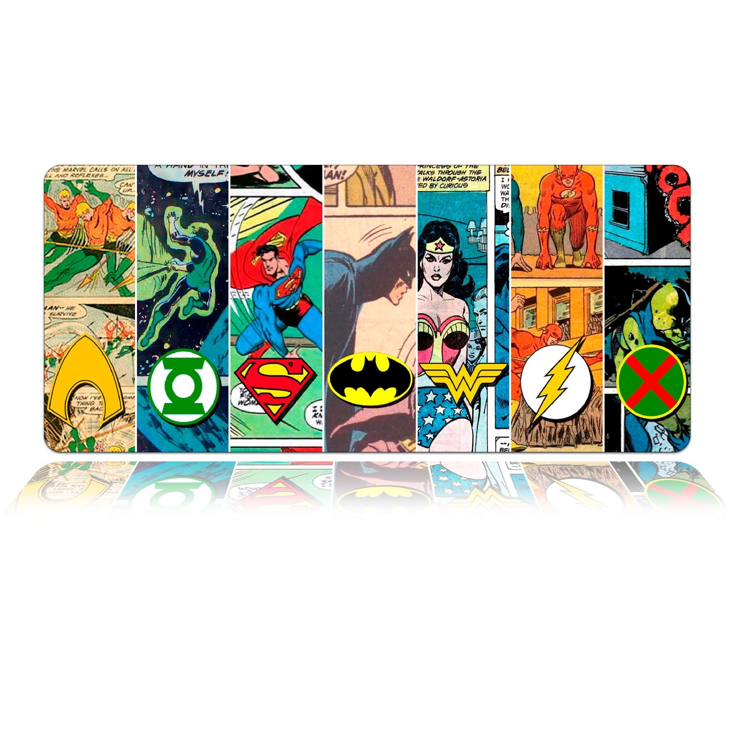 

Игровая поверхность WorkPlaceShop DC JUSTICE LEAGUE RETRO ART 300х600 мм