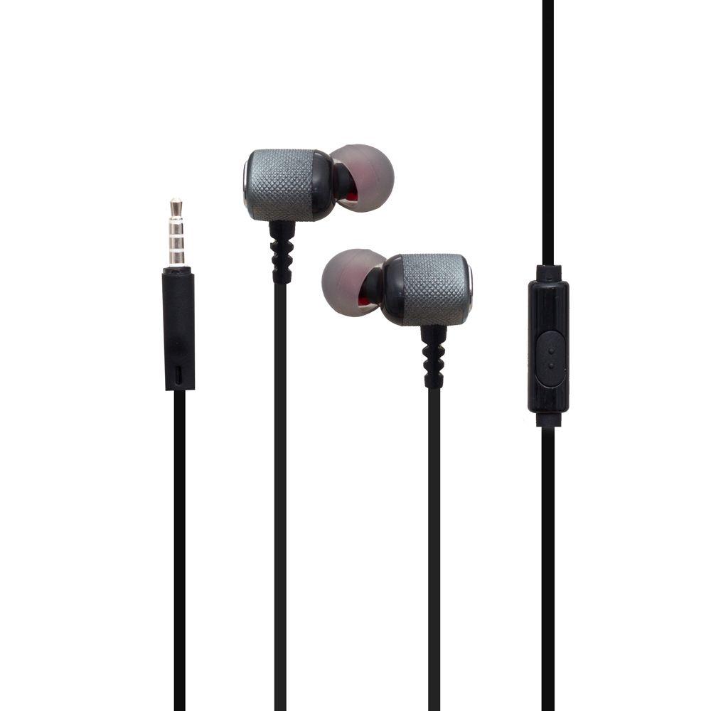 

Вакуумные наушники Deepbass D-EX-157 гарнитура для телефона Серый