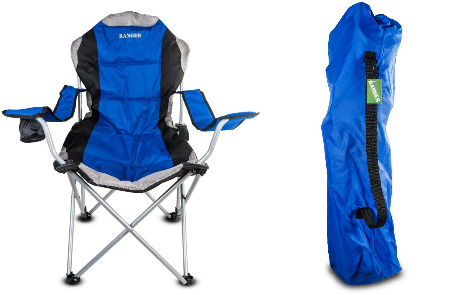 

Кресло для отдыха туризма и рыбалки с чехлом Ranger FC 750-052 Blue RA 2233