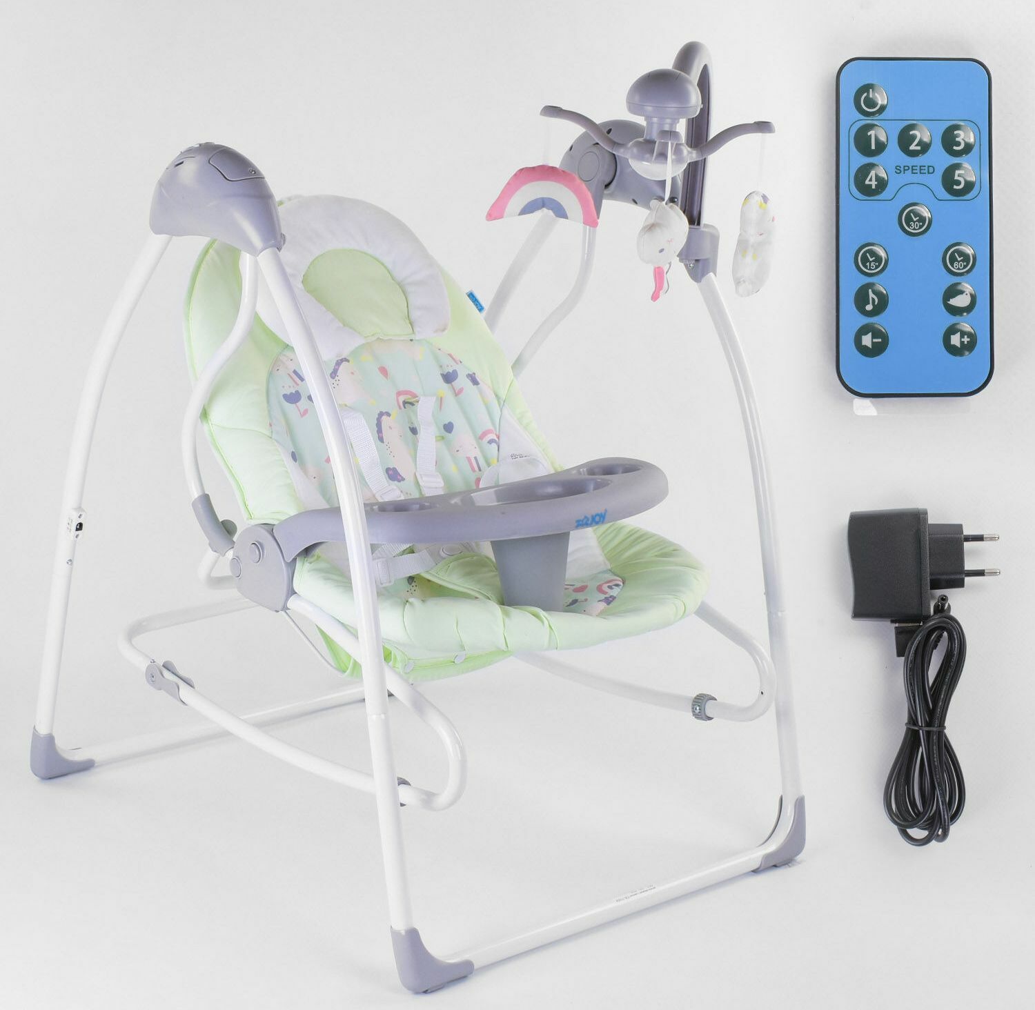 

Качели детские электронные для новорожденных JOY 3в1 CX-11009