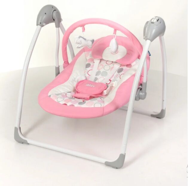 

Детские качели-шезлонг El Camino ME 1047 AIRY flower pink , Розовый