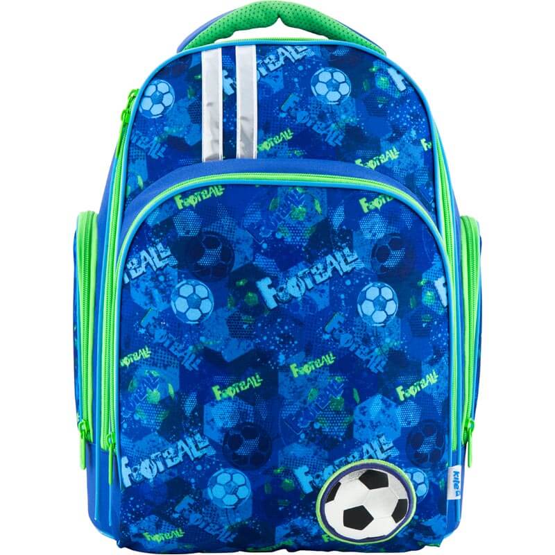

Рюкзак школьный Kite Football Синий (K18-706M-1)