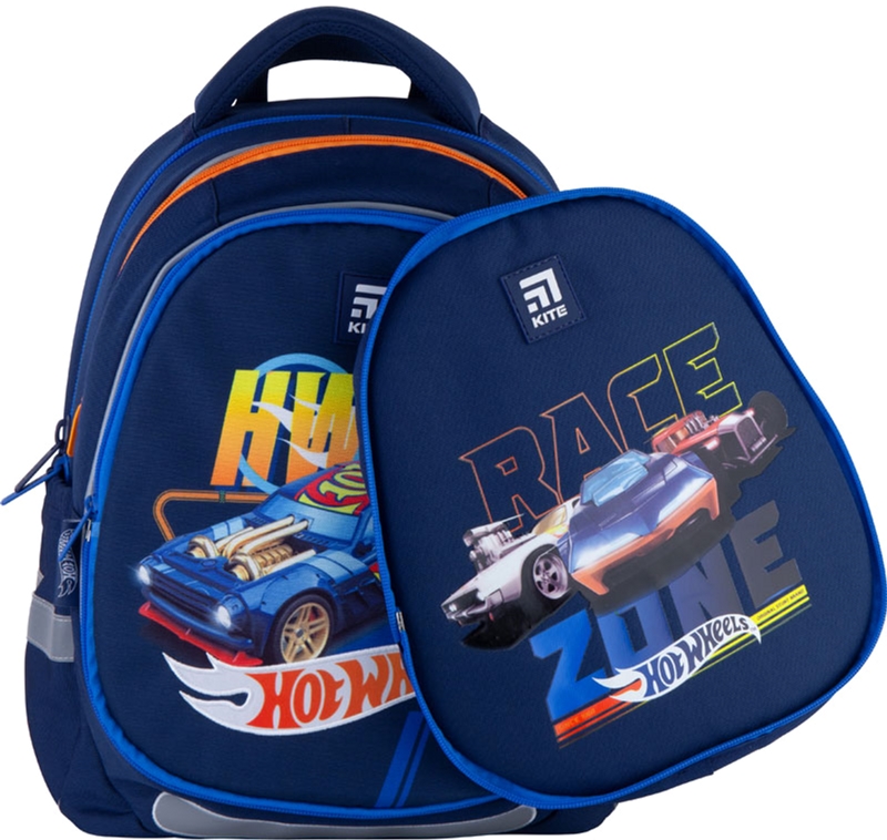 

Рюкзак Kite Education Hot Wheels 760 г 38x28x16 см 18 л Темно-синий (HW21-700M(2p))