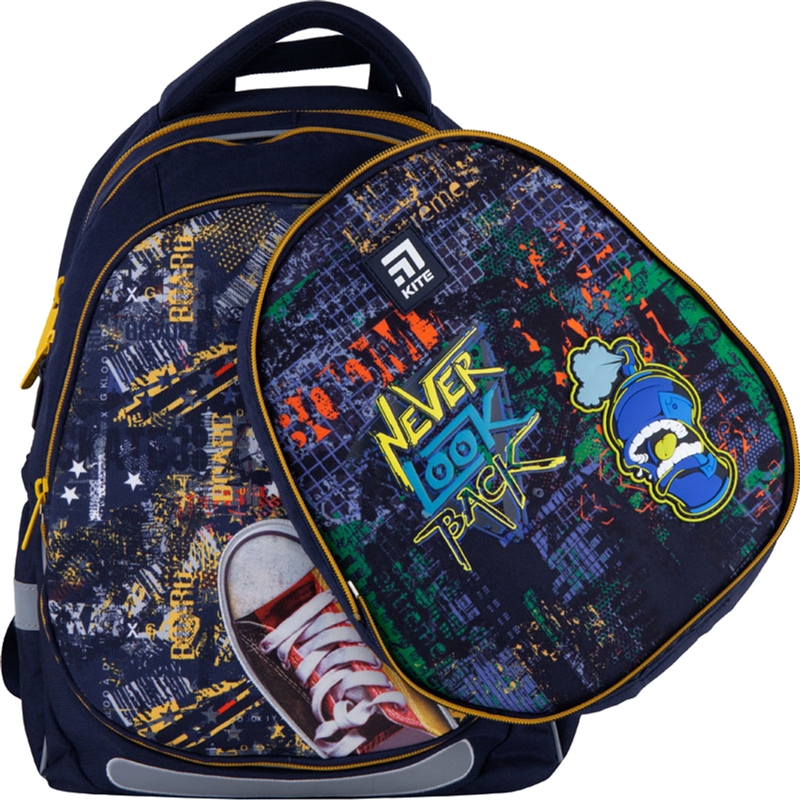 

Рюкзак Kite Education 720 г 38x28x16 см 18 л Темно-синий (K21-700M(2p)-1)
