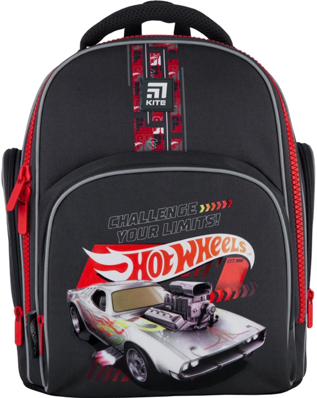 

Рюкзак Kite Education Hot Wheels 770 г 36x29x16.5 см 15.5 л Темно-серый (HW21-706S)