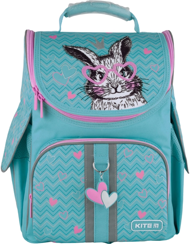 

Рюкзак Kite Education каркасный 970 г 35х25х13 см 11.5 л Бирюзовый (K21-501S-4)