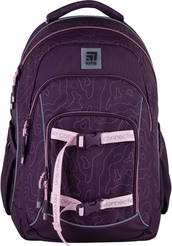 

Рюкзак Kite Education teens 850 г 44x31x15 см 23 л Фиолетовый (K21-814L-1)