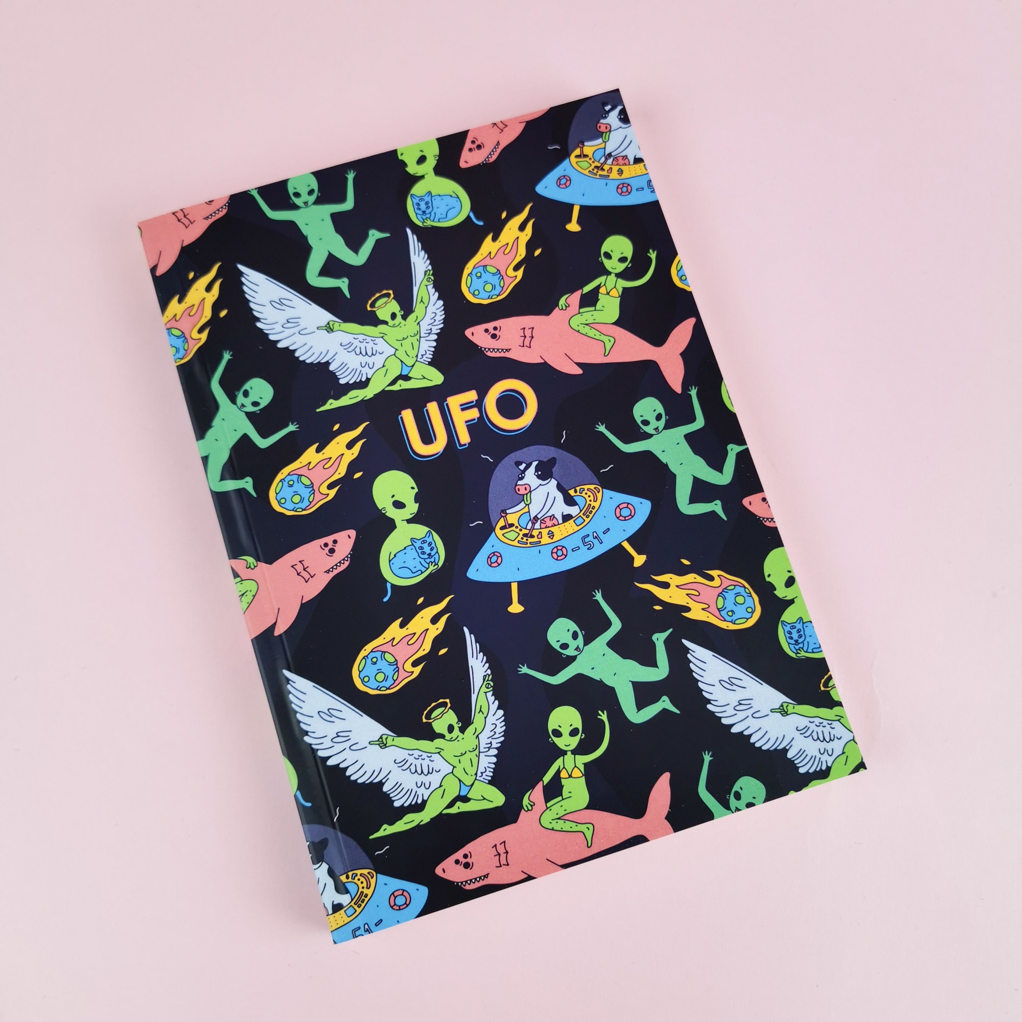 

Скетчбук Jotter UFO А5 130стр в мягкой обложке