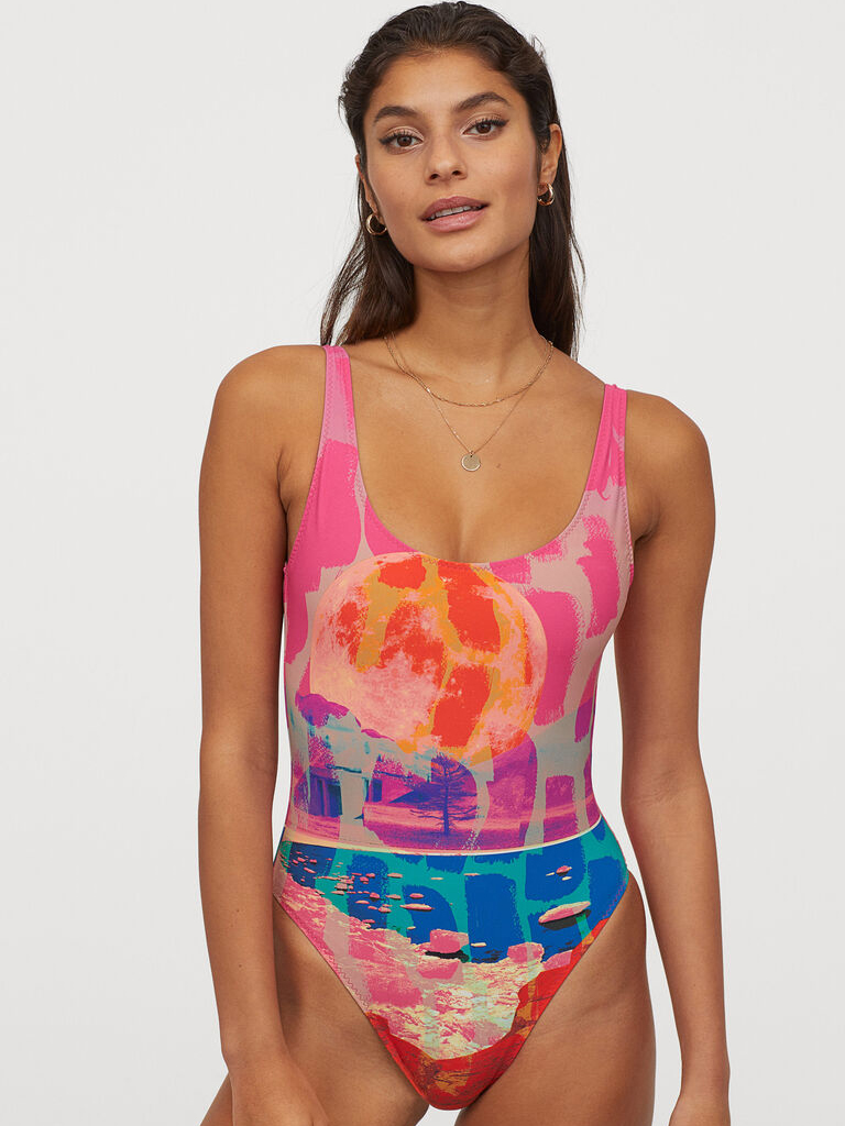 

Женский купальник слитный H&M Studio 060844125 46 Разноцветный