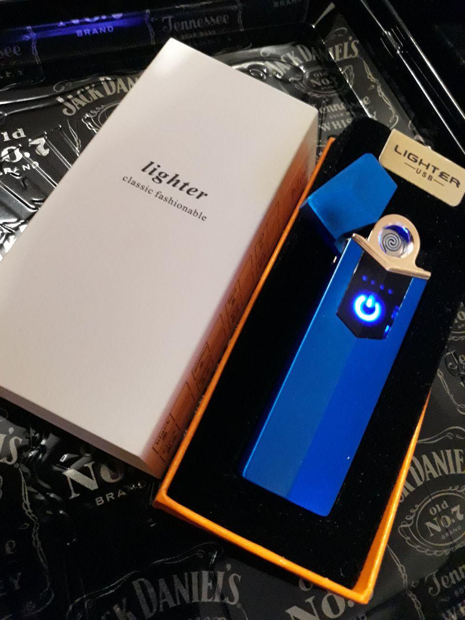 

Электронная USB зажигалка UTM Синяя