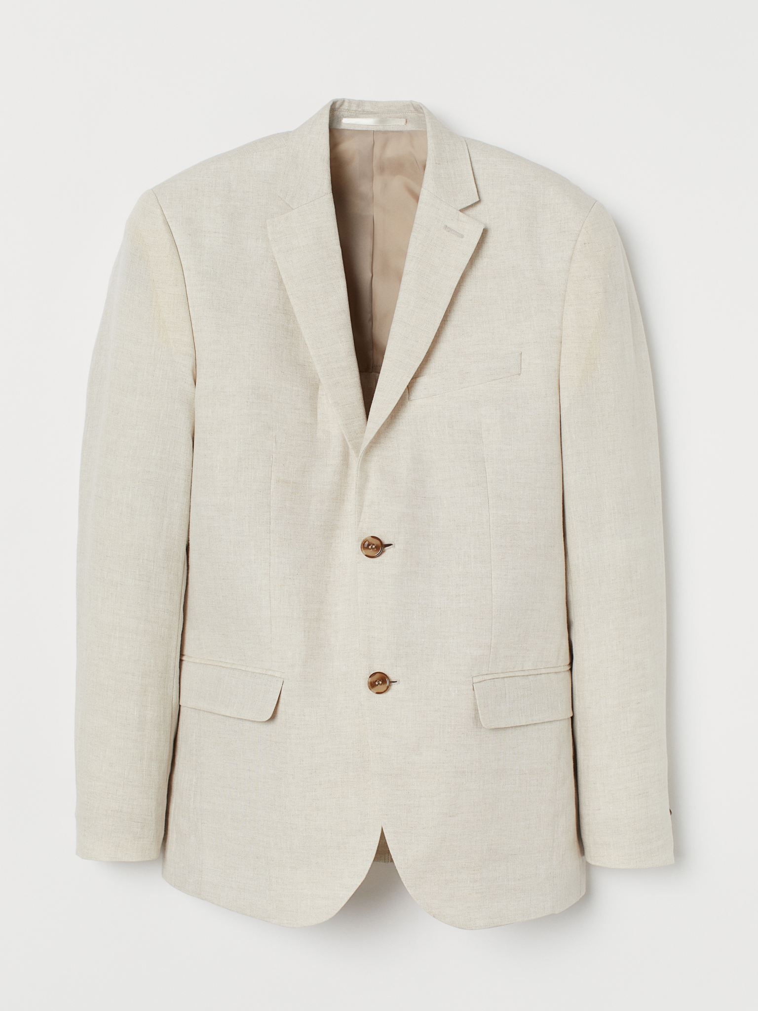 

Пиджак H&M 7833541dm 46 Светло-бежевый