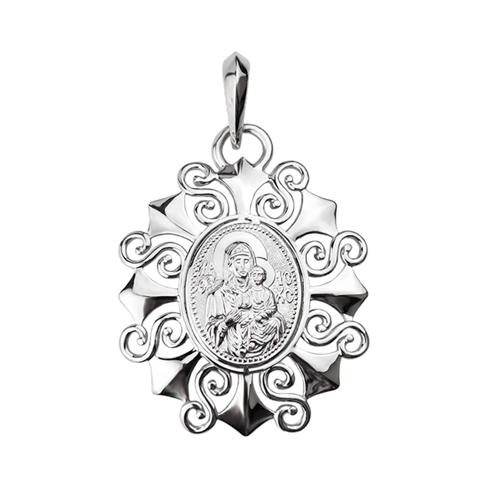 

Серебряная ладанка Богородица 000130269