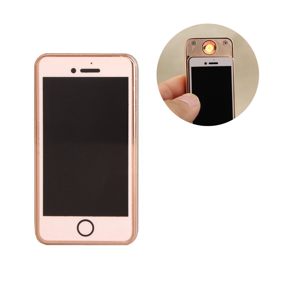 

Электроимпульсная USB зажигалка UKC Iphone (np6634)