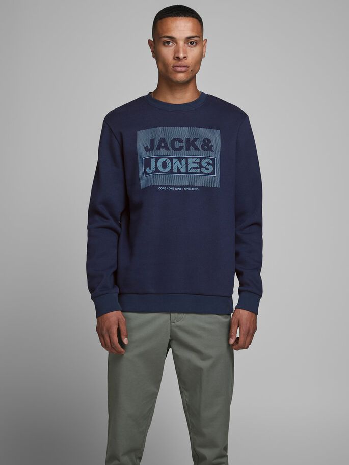 

Свитшот Jack & Jones 12182462-62038 M Navy Blazer