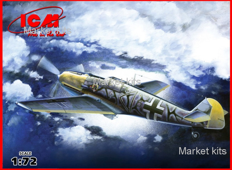 

Немецкий истребитель Messerschmitt Bf 109E-7/B 1:72 ICM (ICM72135)