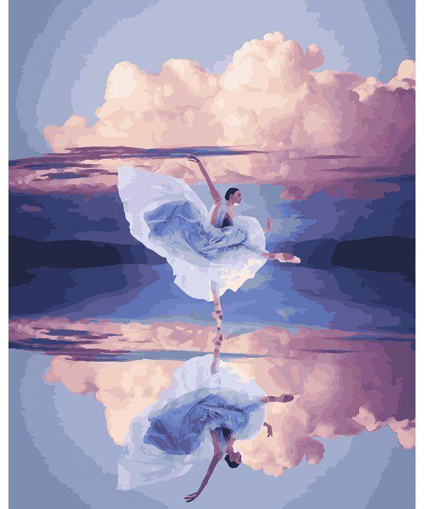 

Картина по номерам BrushMe GX27965 40*50 cм Отражение легкости