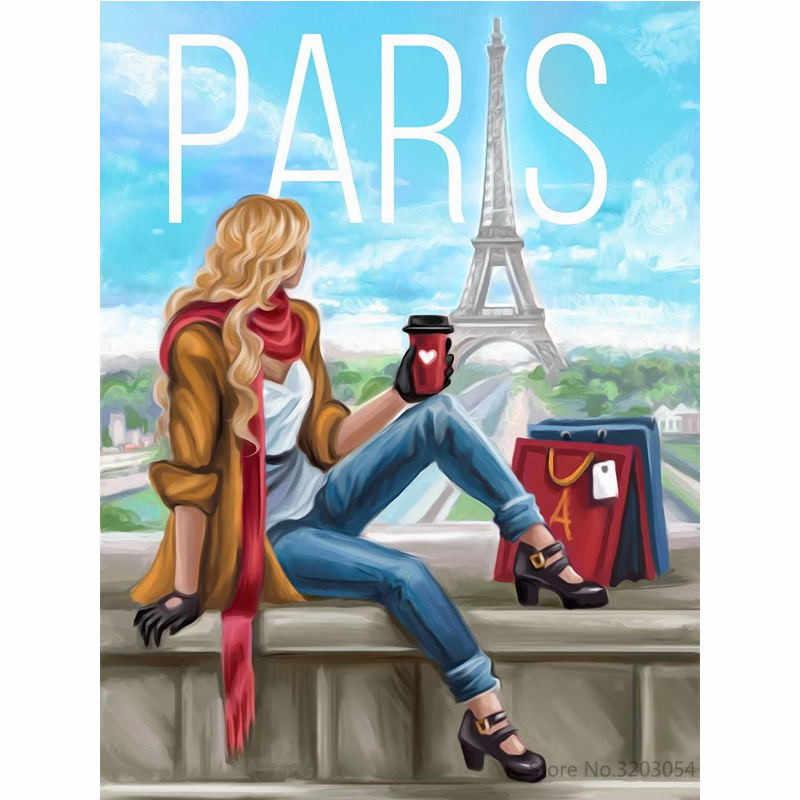

Картина по номерам JO RA3126 40*50 см Paris