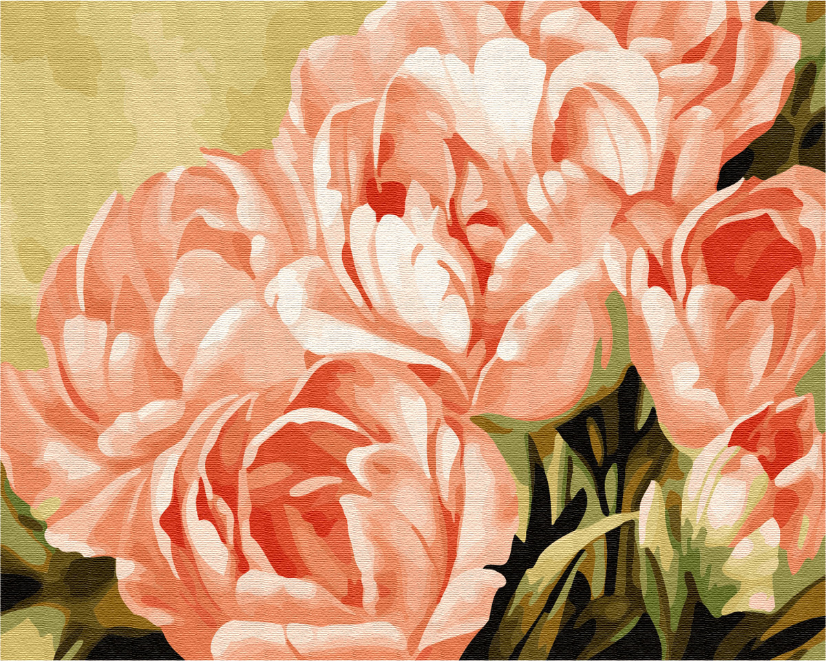 

Картина по номерам BrushMe GX7268 40*50 cм Розовые розы