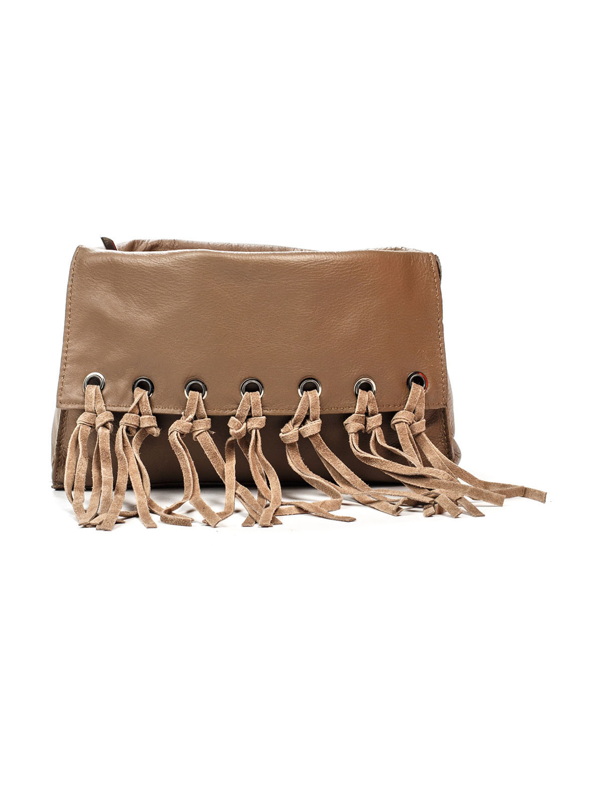 

Клатч Italian Bags 1810_taupe Кожаный Таупе