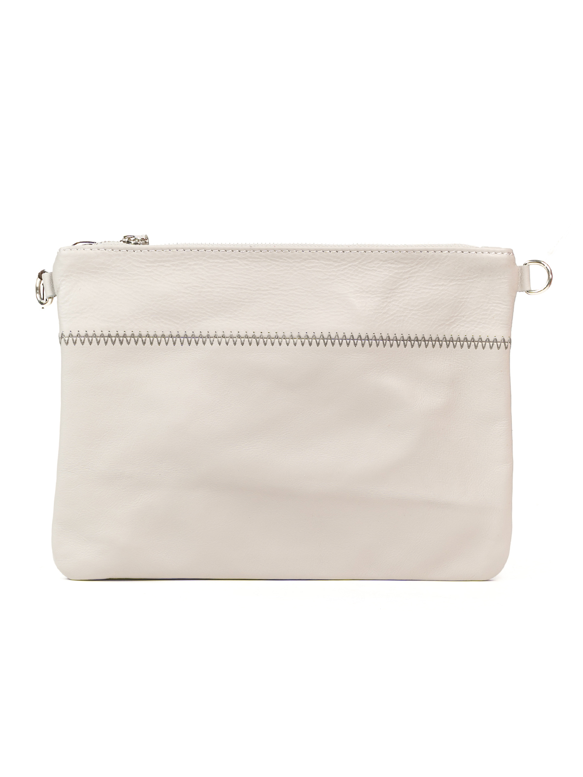 

Клатч Italian Bags 1904_gray Кожаный Серый