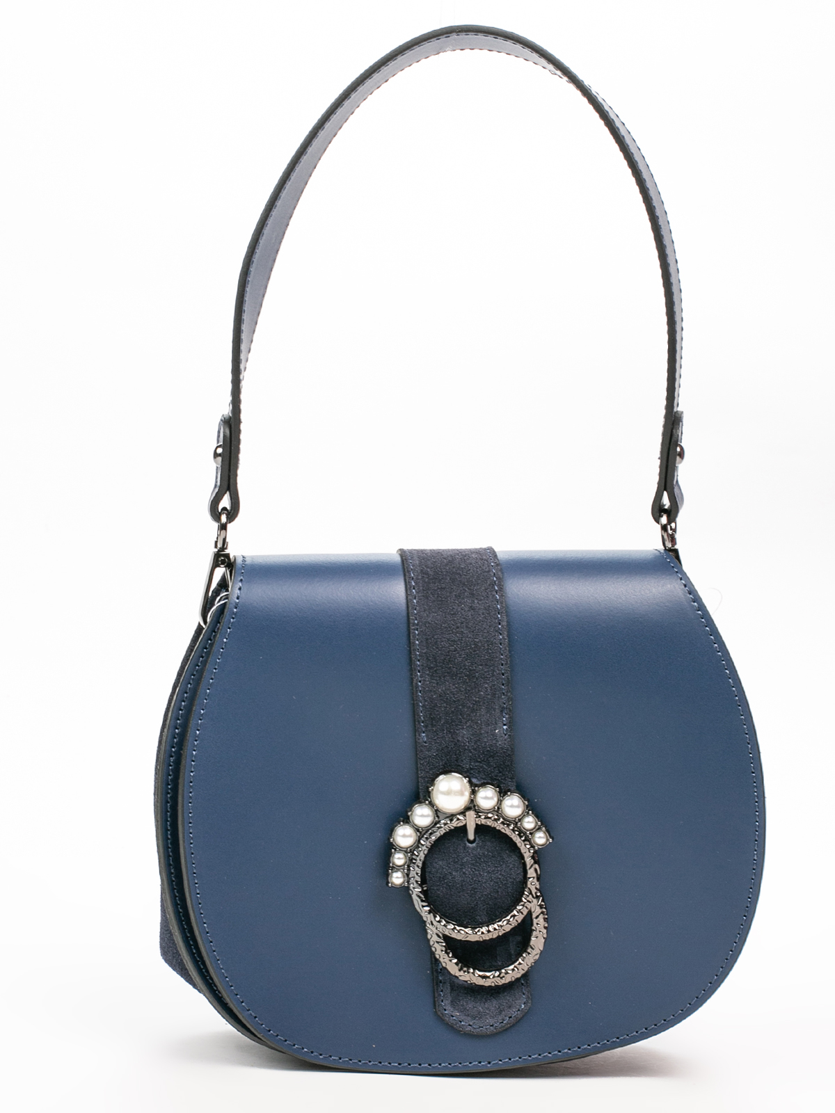 

Клатч Italian Bags 1668_blue Кожаный Синий