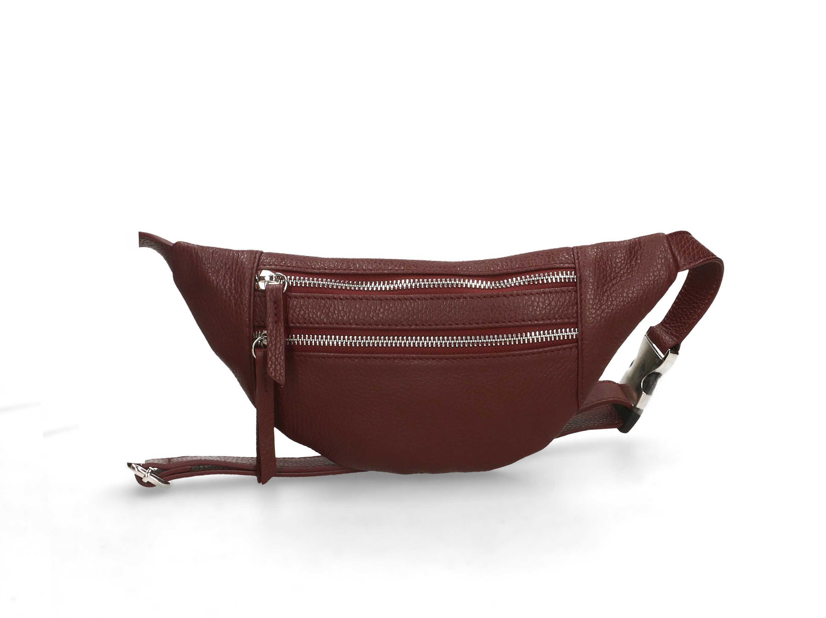 

Сумка на пояс Italian Bags 534166_bordo Кожаный Бордовый