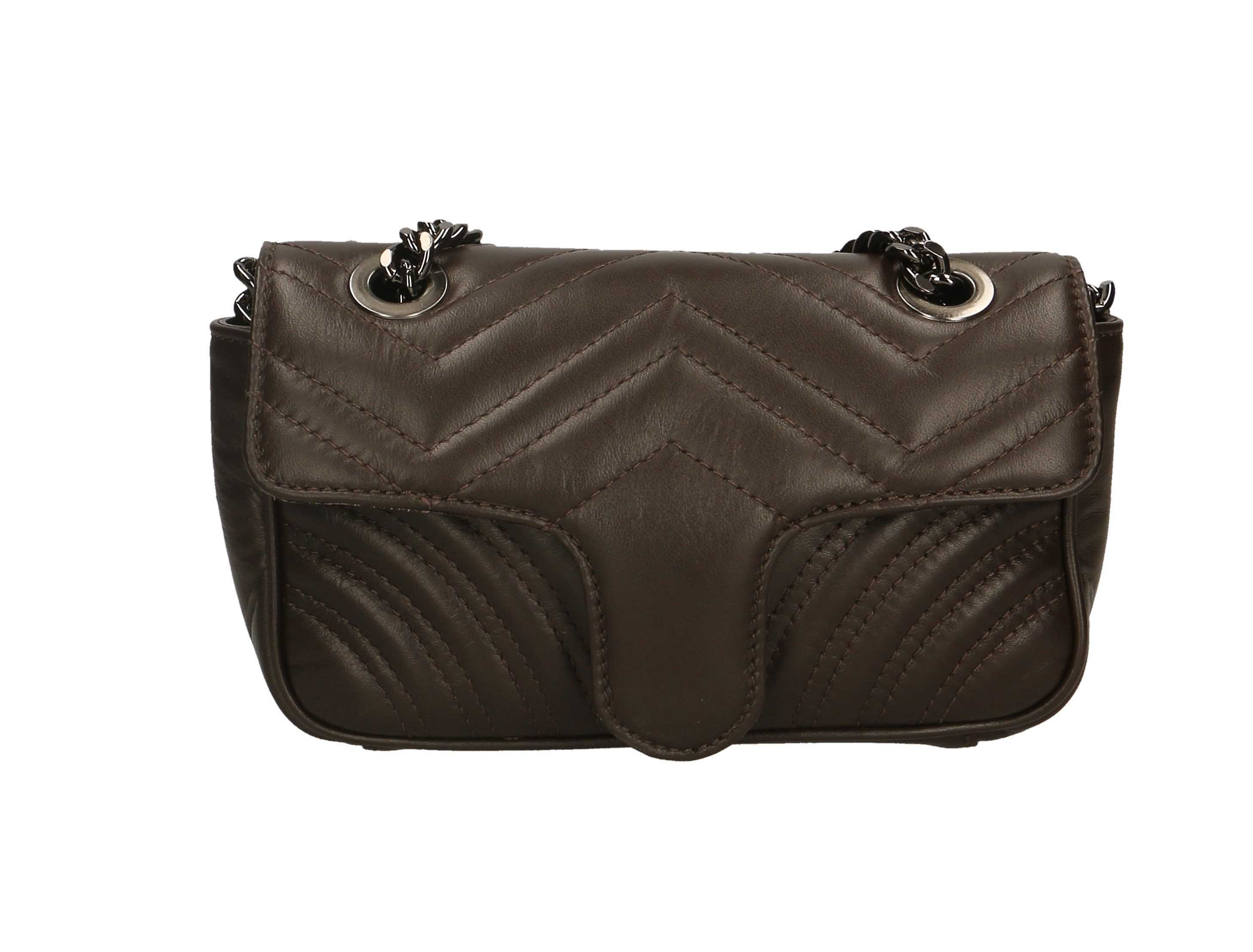 

Клатч Amelie Pelletteria 1825_dark_brown Кожаный Коричневый