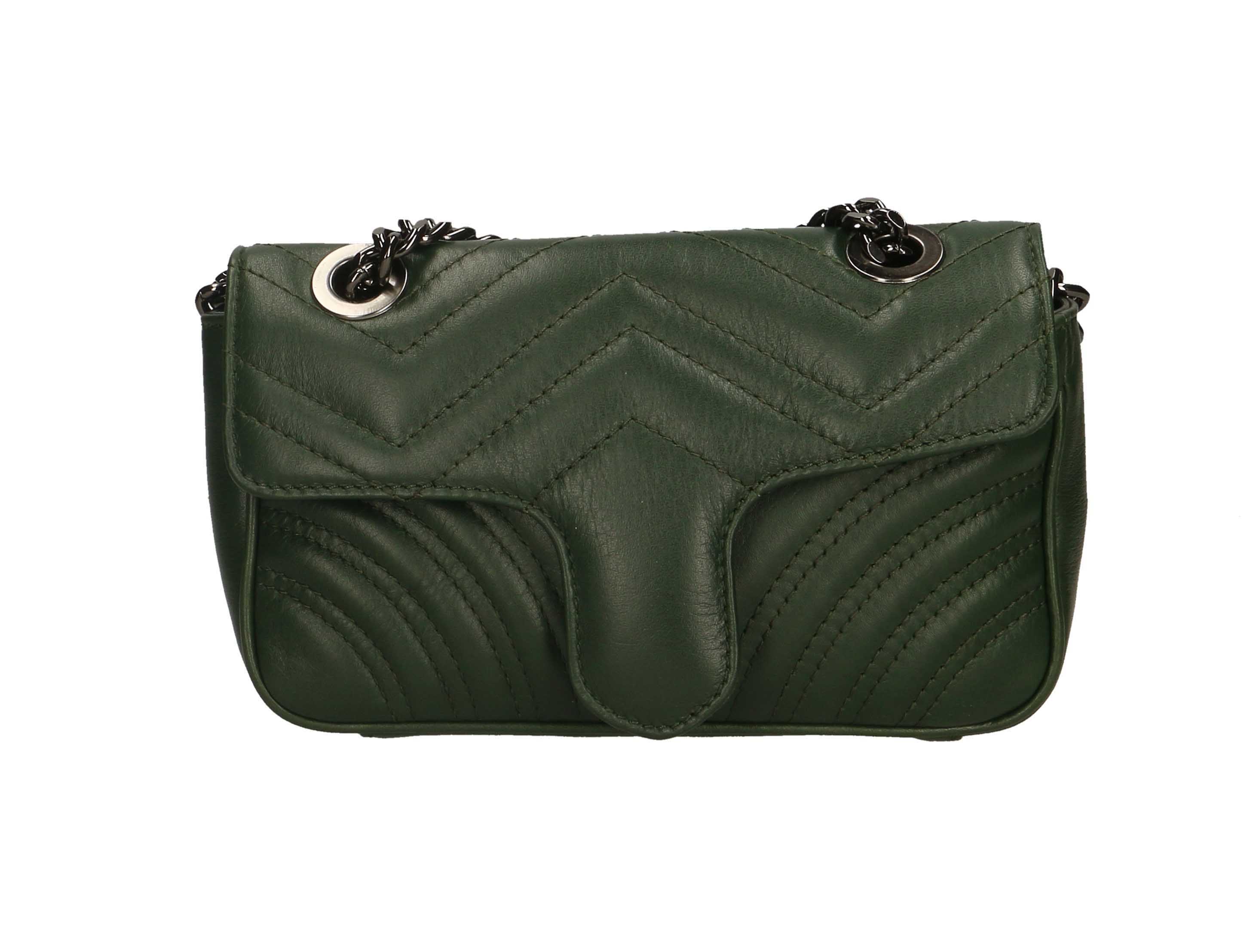 

Клатч Amelie Pelletteria 1825_green Кожаный Зеленый